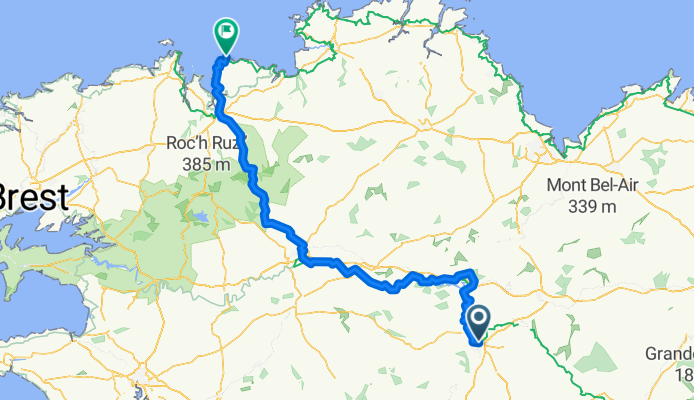 From Pontivy to Plougasnou