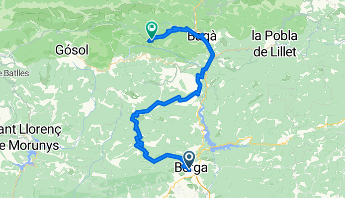 De Berga a Gisclareny