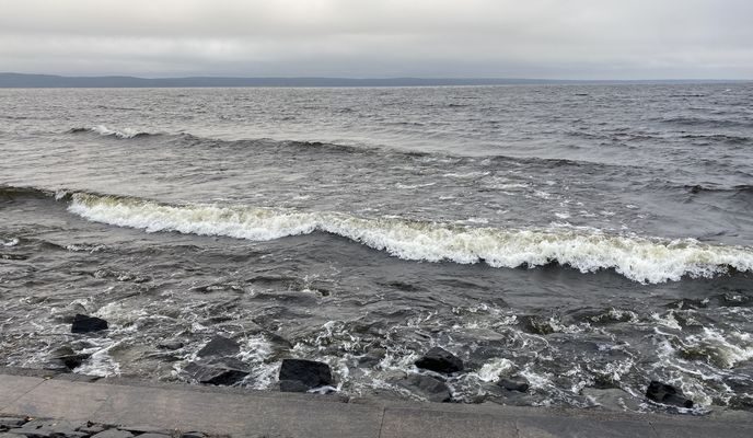 Photo 2 de l’itinéraire Bikemap « Чистая улица, Петрозаводск до Чистая улица, Петрозаводск »