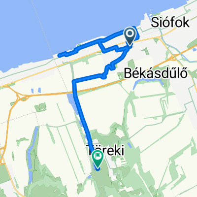 Szép-Völgyi köz, Töreki kilátó - Siófok