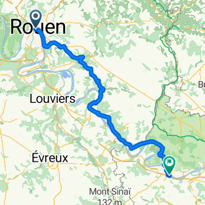 From Rouen to Chanteloup-les-Vignes