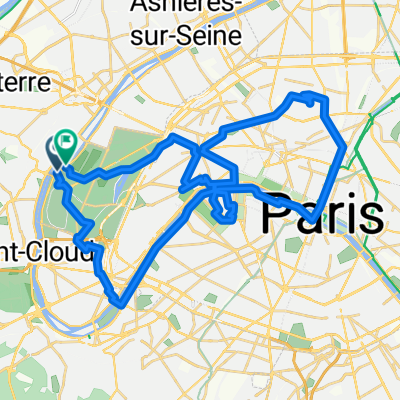 Route in Paris