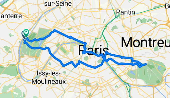 Route in Paris