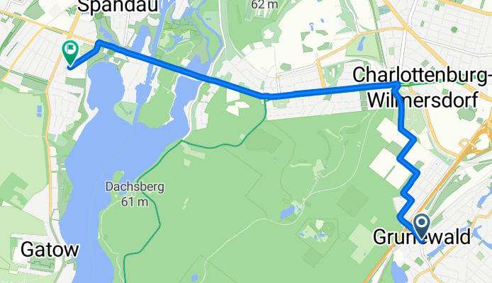 FontanestraĂźe, Berlin nach JaczostraĂźe, Berlin