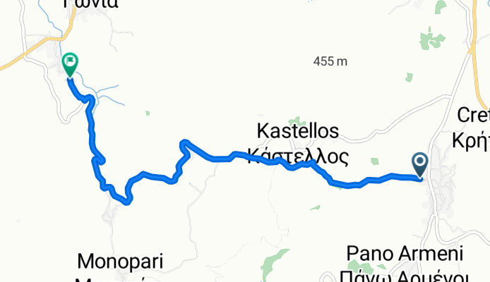 Armenoi to Agiou Αndrea