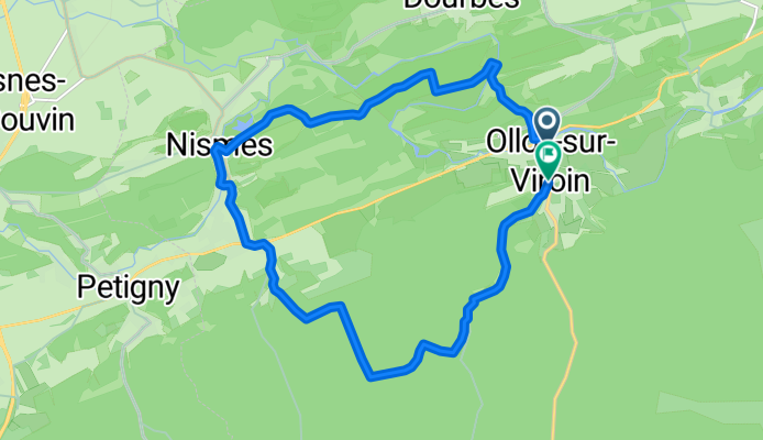 Wandelroute Viroinvallei