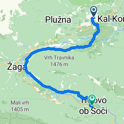 Mala Vas, Bovec - Trnovo ob Soči, Kobarid