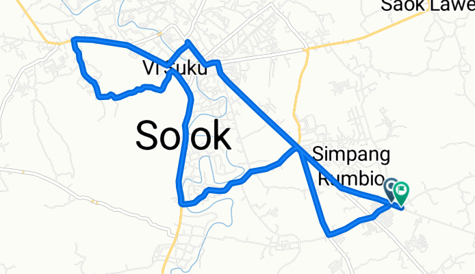 Route to Jalan Gaung No.5