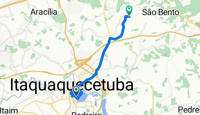 Rua Cedral, Itaquaquecetuba a Rua Henrique Giovannni Xavier, Itaquaquecetuba