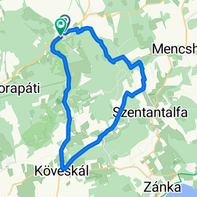 Dózsa utca, Kapolcs to Dózsa utca, Kapolcs