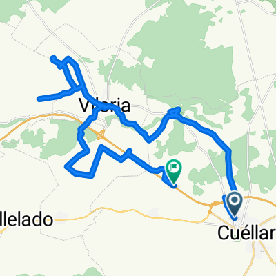 De Calle Agustín de Daza a Autovía de Pinares