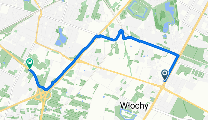 Sabały, Warsaw to Ryżowa, Warsaw