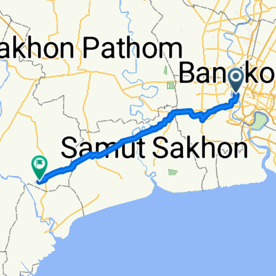 Bangkok - Damnoen Saduak