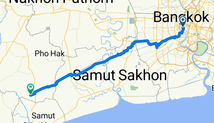 Bangkok - Damnoen Saduak