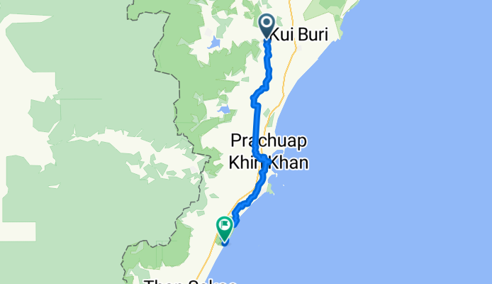 Kui Buri - Thap Sakae