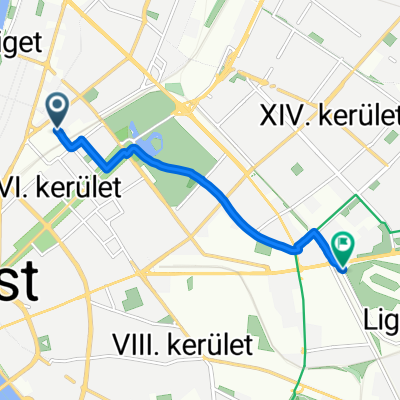 Lehel utca to Albertirsai út