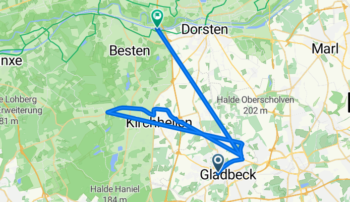 Mühlenstraße nach Brückenweg