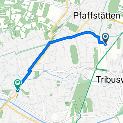 Seeligerstraße, Pfaffstätten до Conrad-von-Hötzendorf-Platz, Баден