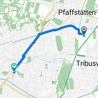 Seeligerstraße, Pfaffstätten до Conrad-von-Hötzendorf-Platz, Баден