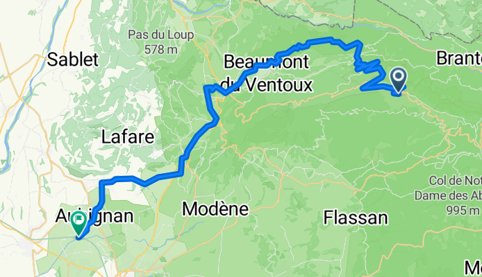 13 Mont-ventoux - Malaucene - Aubignan