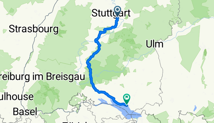 Von Esslingen am Neckar bis Friedrichshafen