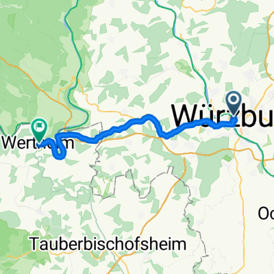 Würzburg -  Wertheim