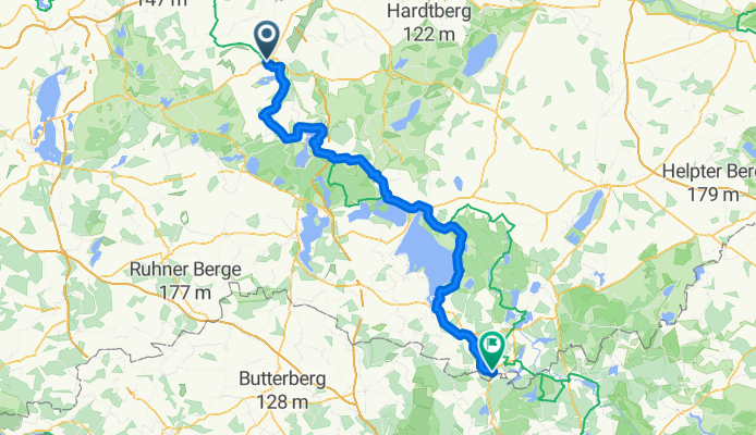 Güstrow - Wesenberg