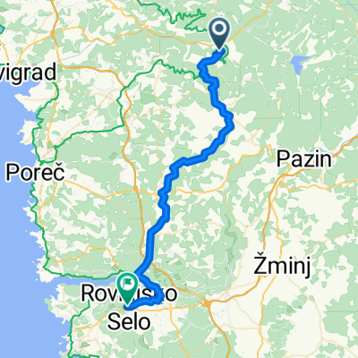 Mure, Motovun nach Rovinjsko Selo, Rovinjsko Selo