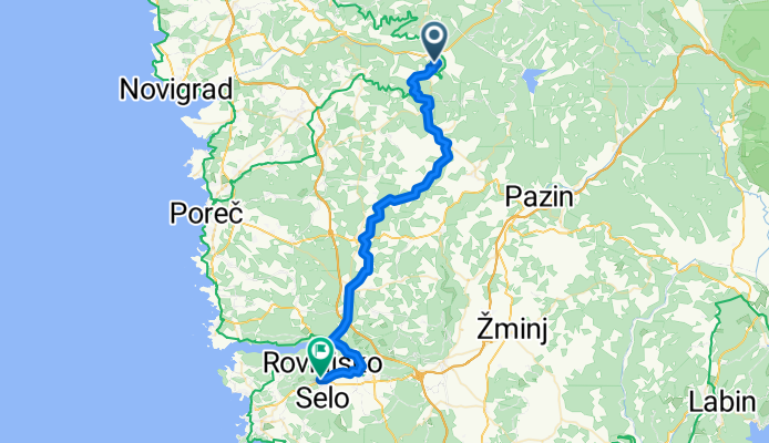 Mure, Motovun nach Rovinjsko Selo, Rovinjsko Selo