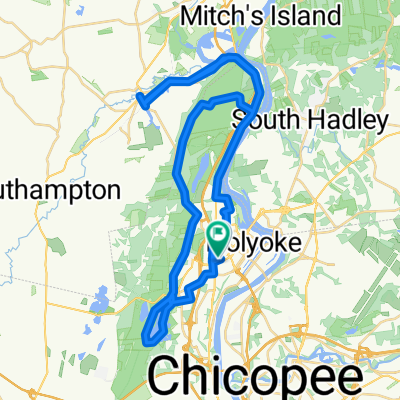 Portland St, Holyoke to Portland St, Holyoke