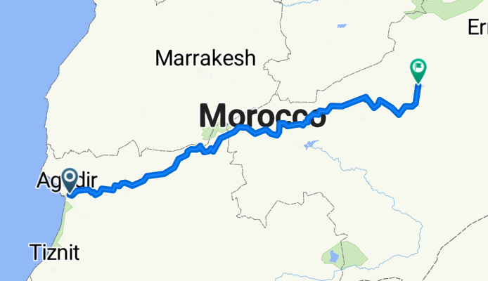 Itinéraire à partir de CCMW+FQC