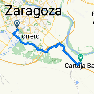 Ruta hacia Cartuja Baja - Alcampo