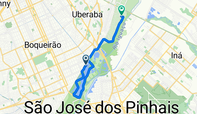 Boqueirao, Curitiba a Rua Padre Clarasudio Arenal, Curitiba