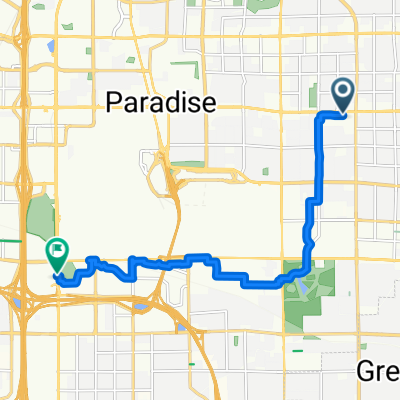 36.099, -115.102 to 36.068, -115.174