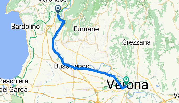 From Rivoli Veronese to Verona