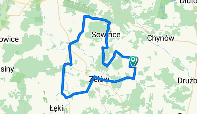 Kociszew do Kociszew