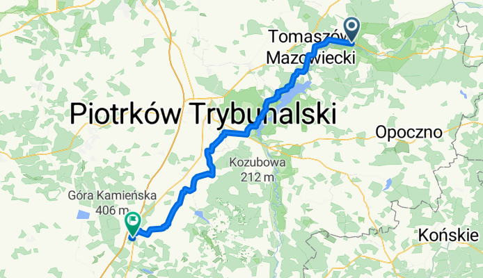 Inowłódz - Kamieńsk