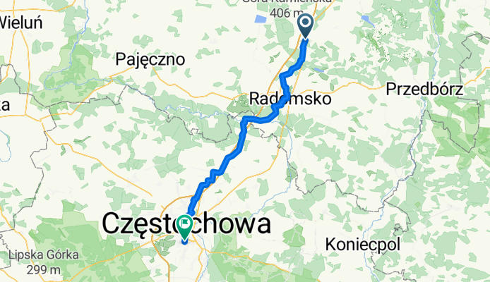Kamieńsk - Częstochowa