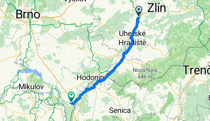 Napajedla - Lanžhot