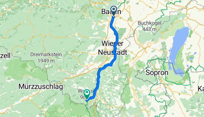 Baden - Mönichkirchen