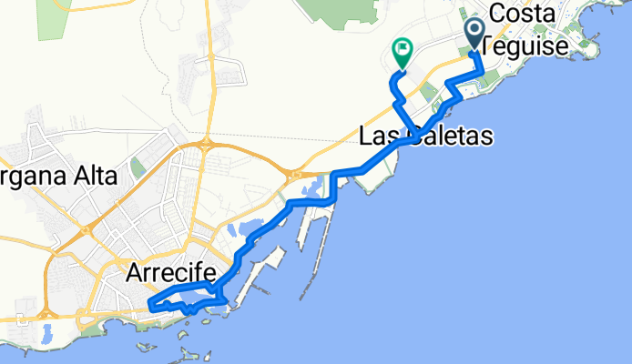 Ruta por la playa