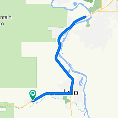 Day 21:  Bitterroot Trail, Lolo, MT