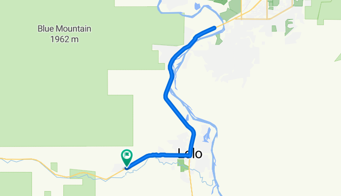 Day 21:  Bitterroot Trail, Lolo, MT