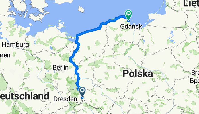 From Zgorzelec to Kosakowo