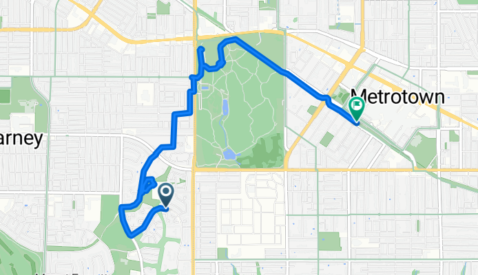 Celista Drive to Metrotown Station