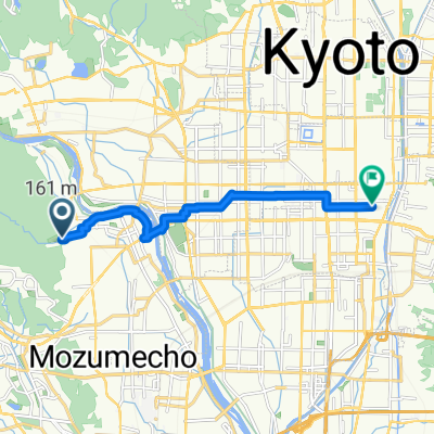 Route in Osaka
