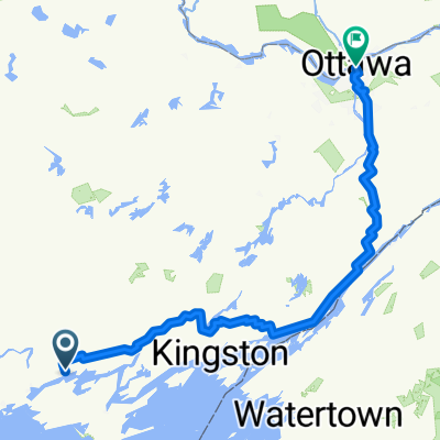 From Belleville to Ottawa