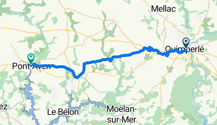 Quimperlé bis Pont-Aven