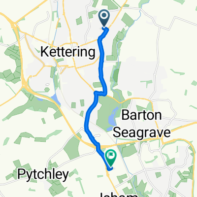 Summer Crescent, Kettering to Pytchley, Kettering