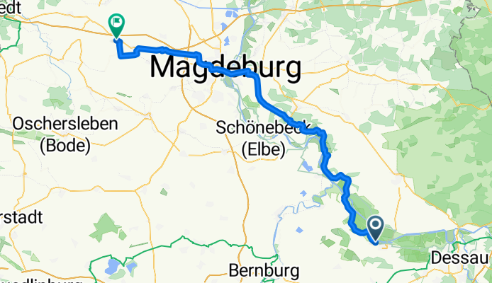 Aken - Eichenbarleben